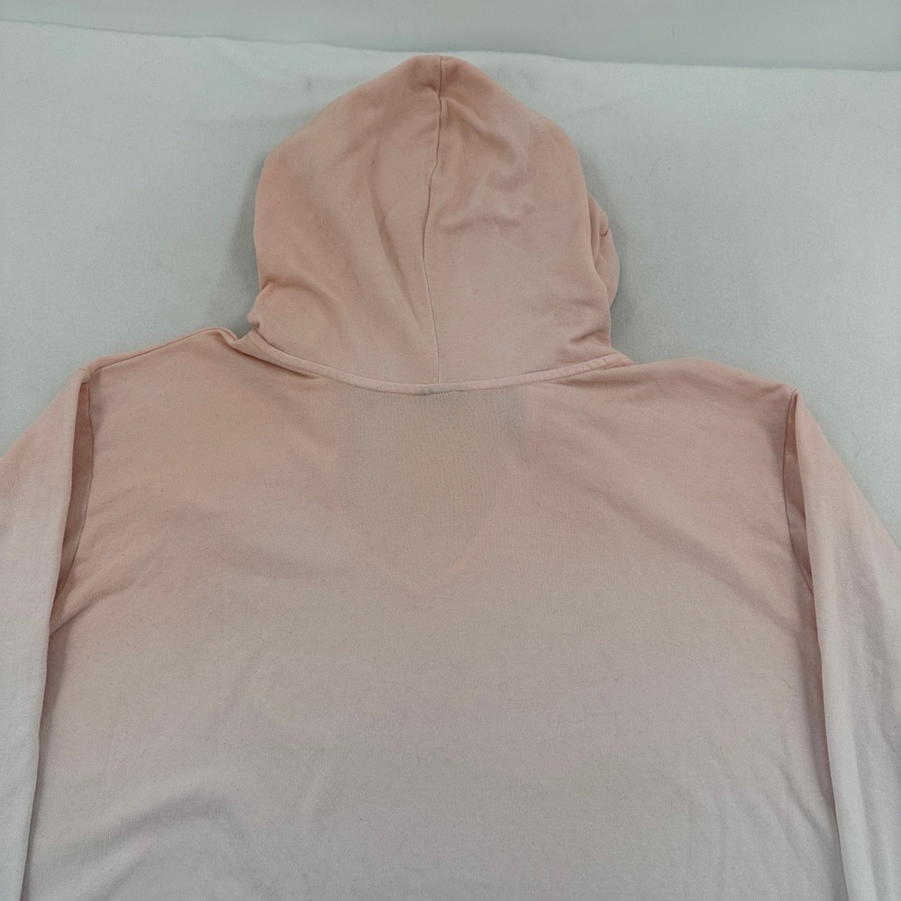 Torrid Size 4X Pink White Ombre Hoodie Sweatshirt YEAH NO Graphic Warm Soft - Picture 2 of 8